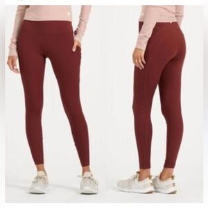 Vuori Women's Leggings - Deep Red